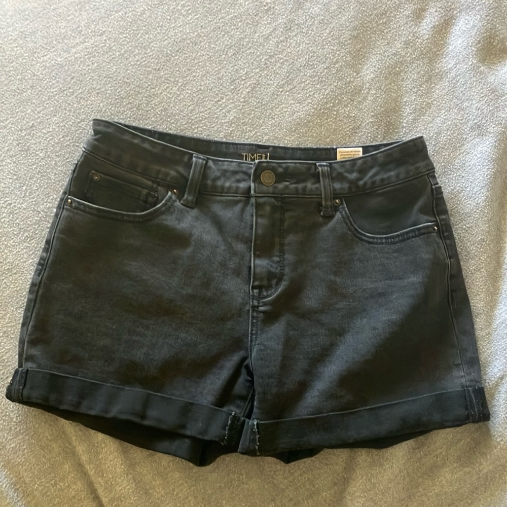 Time and Tru Women's Dark Denim Jean Shorts